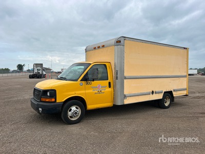 GMC 4x2 Utility Van Truck