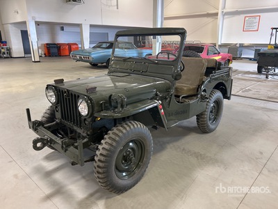 1951 Ford Jeep Willys 4WD Military SUV