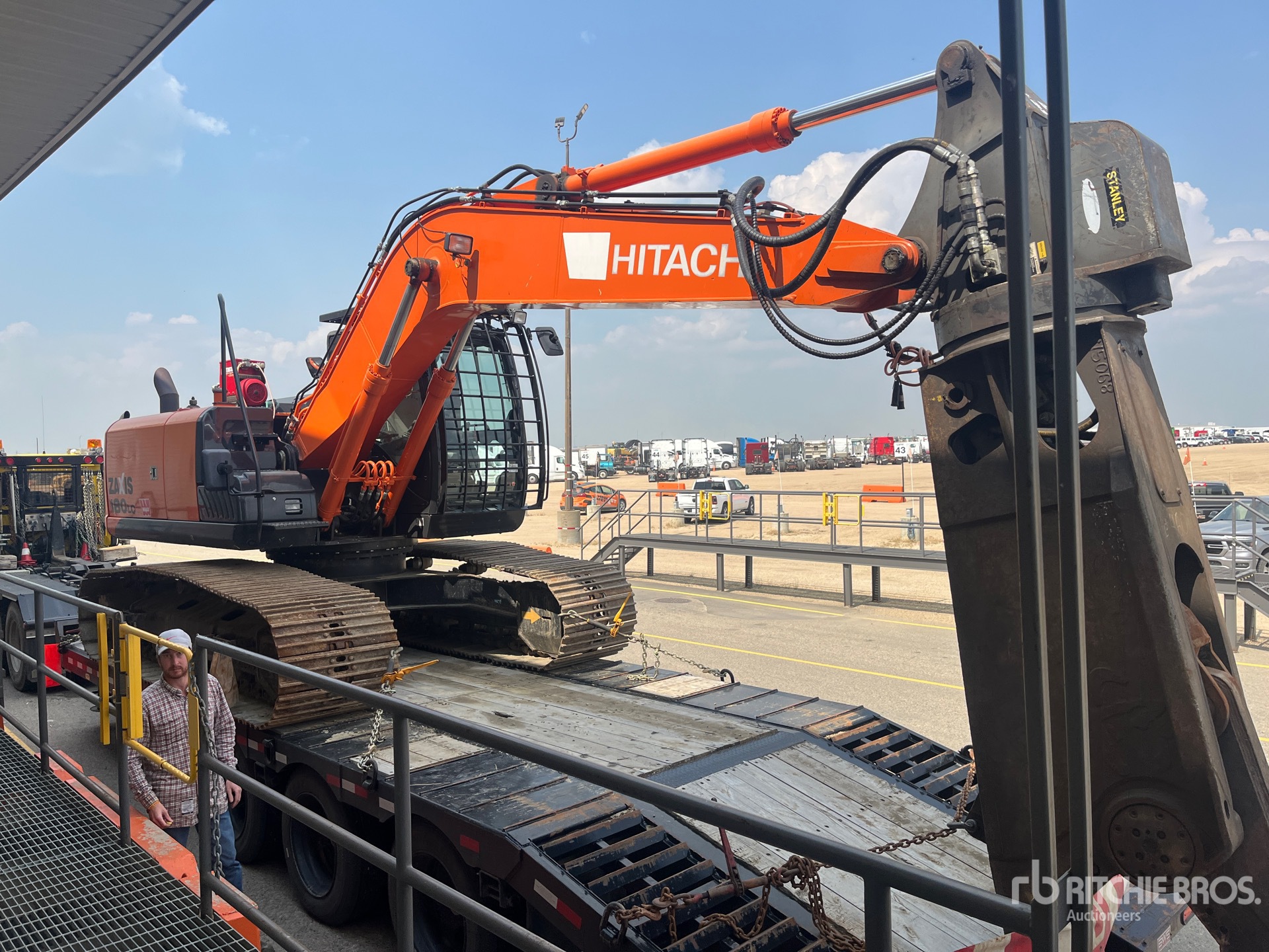 2015 Hitachi ZX180-5N Demolition Excavator