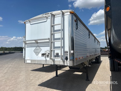 2007 Timpte 42 ft T/A Belly Dump Remolque de granos