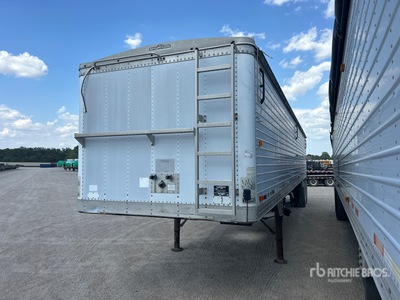 1995 Timpte Inc 42 ft T/A Belly Dump Graan aanhanger