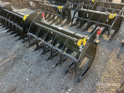 72 in Skid Steer Root Rake