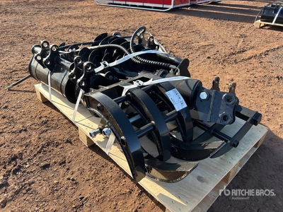 Quantity of (9) 2025 AGT 12EX-ATA Mini Excavator Attachment Set (Unused)