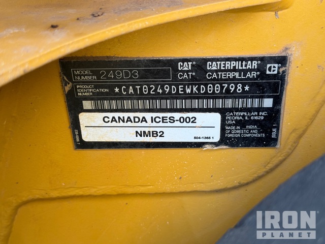 MINI CARGADOR SOBRE ORUGAS 2024 CATERPILLAR 249D3
