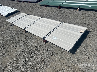 Quantity of (52) 2025 Kit Containers 12 ft Metal Roofing Varios metales (Unused)