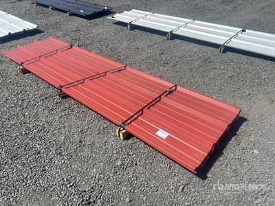 Quantity of 2025 Kit Containers 12 ft Metal Roofing Varios metales (Unused)