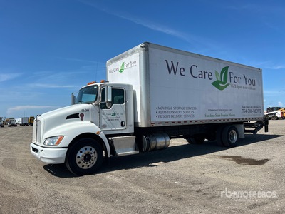 2019 Kenworth 548CH 4x2 Van Truck