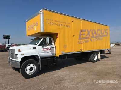2000 GMC C7500 4x2 Moving Van Truck