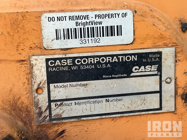RETROEXCAVADORA 2001 CASE 580M