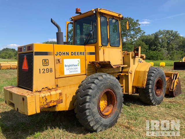 CARGADOR FRONTAL 1992 JOHN DEERE 544E