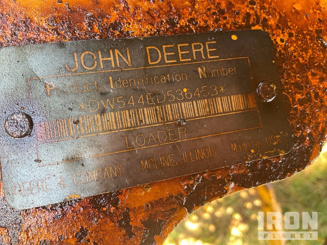 CARGADOR FRONTAL 1992 JOHN DEERE 544E