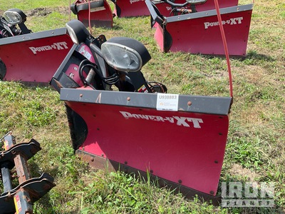 Boss Poly-V XT 8 ft 2 in Power-V Snow Plow - Fits Truck