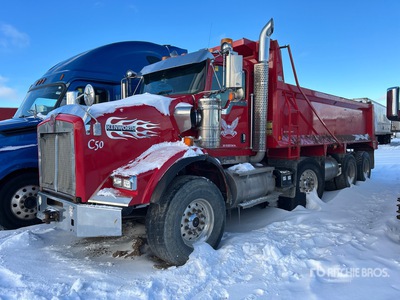 2016 Kenworth T800 8x4 Tri/A Camión dumper (Inoperable)