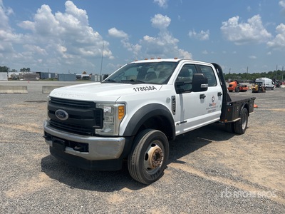 2017 Ford F-450 XL 4x2 Flatbed Truck (Inoperable)