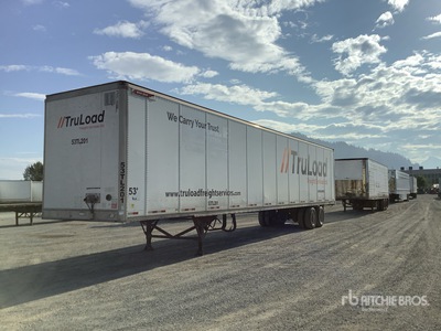 2017 Great Dane 53 ft x 102 in T/A Van Trailer