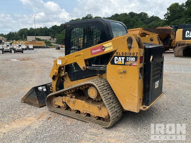 MINI CARGADOR SOBRE ORUGAS 2017 CATERPILLAR 239D