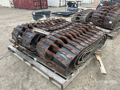 Quantity of (2) 33 inch Tracks - Fits Prinoth GT2000 or GT3000