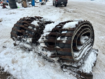 Quantity of (2) 33 inch جنازير - Fits Prinoth GT2000 or GT3000