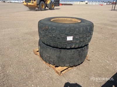 Quantity of (2) 17.5R25 Tyres