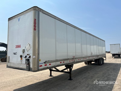 2017 Vanguard 53 ft x 102 in T/A Van Trailer