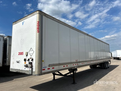 2017 Vanguard VXP 53 ft x 102 in T/A Van Trailer