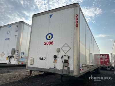 2017 Vanguard 53 ft x 102 in T/A Van Trailer