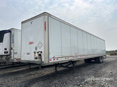 2017 Vanguard VXP 53 ft x 102 in T/A Gesloten aanhangwagen
