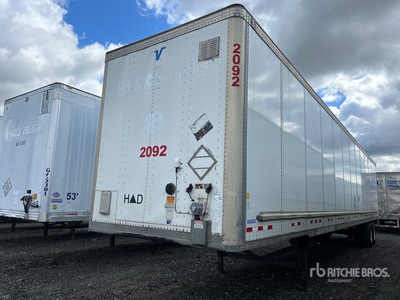 2017 Vanguard VXP 53 ft x 102 in T/A Remorque fourgon