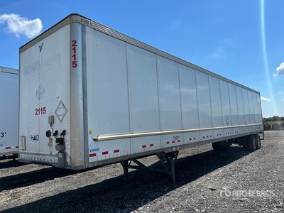 2017 Vanguard VXP 53 ft x 102 in T/A Van Trailer