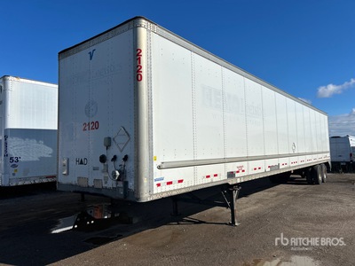 2017 Vanguard 53 ft T/A Van Trailer