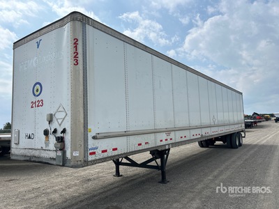 2017 Vanguard 53 ft T/A Van Trailer