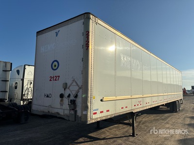 2017 Vanguard 53 ft T/A Van Trailer