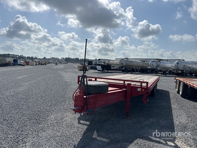 2011 PJ 25 ft T/A Equipment Trailer