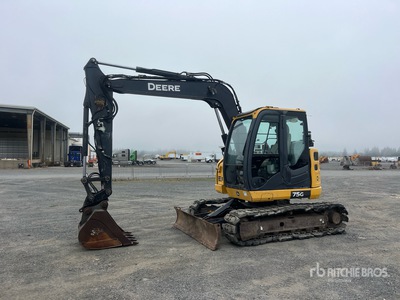 2020 John Deere 75G 油圧ショベル