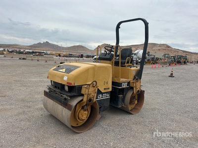 2002 Cat CB-224D Double Drum Roller
