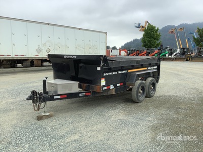 2023 Southland 12 ft T/A Remorque à Benne Utilitaire