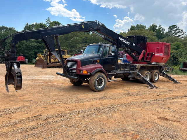 Prentice 2384C Knuckle Boom on 1999 Sterling L8513 6x4 Log Truck Prentice 2384C Knuckle Boom on 1999 Sterling L8513 6x4 Log Truck