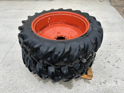 Quantity of (2) GoodYear 15.5-38 Rims & Tires