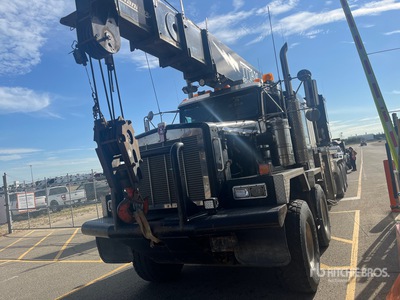 Manitex 4596 45 ton Straight Boom on 2007 Kenworth C500B 10x6 Twin-Steer Sleeper Kranwägen