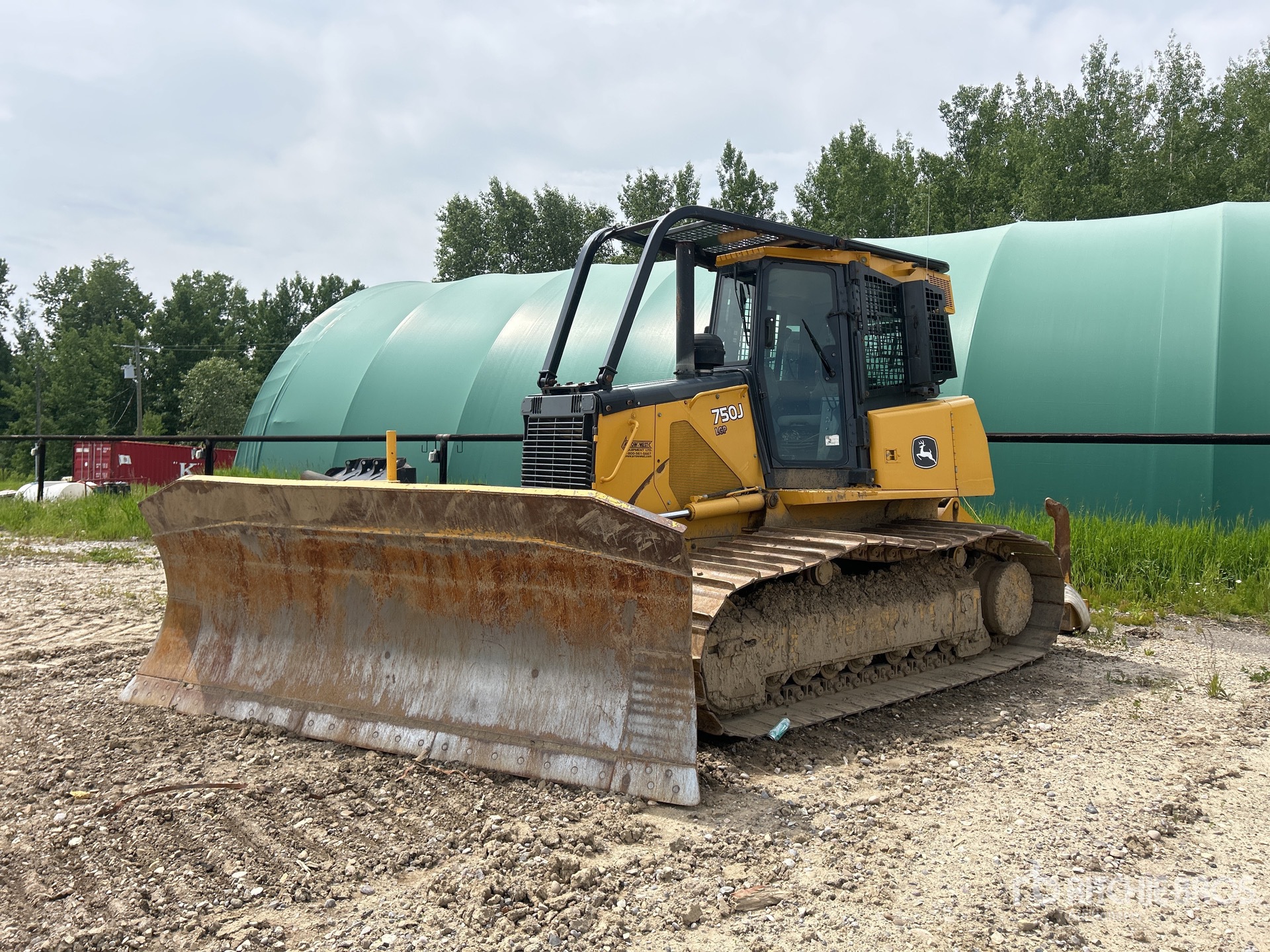 2011 John Deere 750J LGP Crawler Dozer