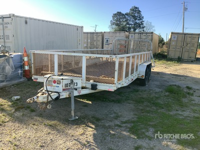 2019 PJ 20 ft T/A Remorque utilitaire