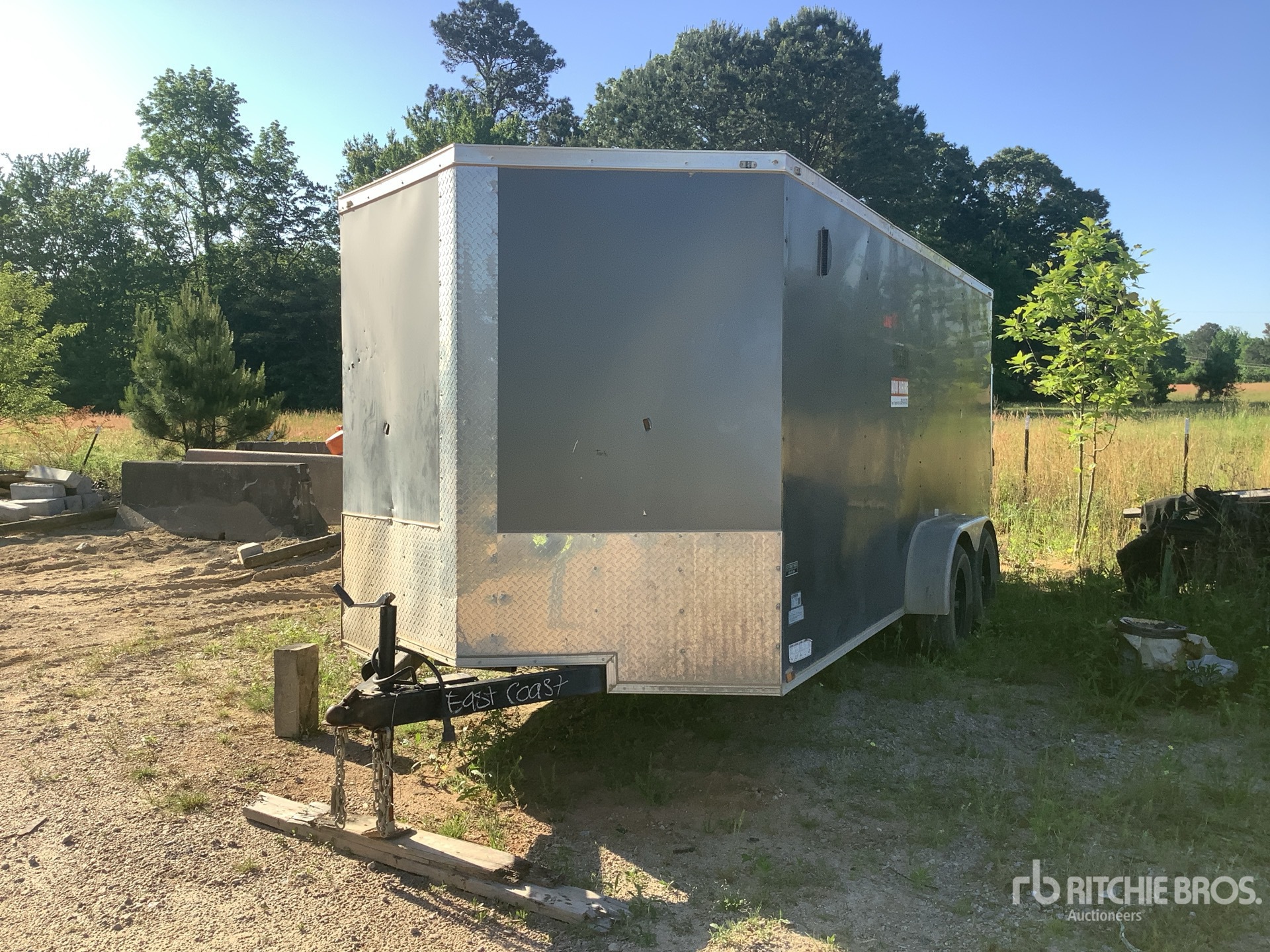2022 Quality 7X16TA 18 ft T/A Enclosed Trailer