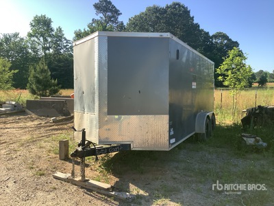 2022 Quality 7X16TA 18 ft T/A Enclosed Trailer