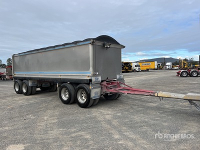 2018 Hercules 8 m Quad Dog End Dump Trailer