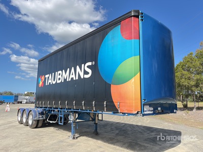 2018 MaxiTrans 7.2 m Tri/A B-Double Lead Remorque pour rideaux latéraux