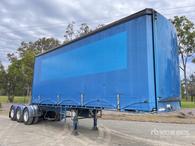2018 MaxiTrans 7.2 m Tri/A B-Double Lead Curtain Side Trailer