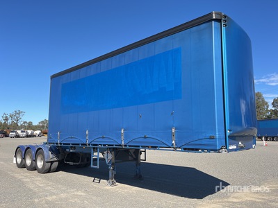 2018 MaxiTrans 7.2 m Tri/A B-Double Lead Curtain Side Trailer