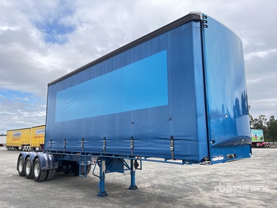 2020 MaxiTrans 7.2 m Tri/A B-Double Lead Curtain Side Trailer