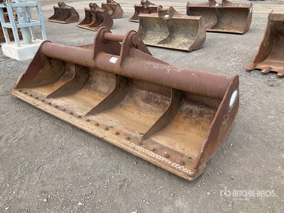 3000 mm Cleanup Godet d'excavatrice