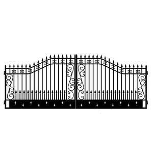 Suihe 20ft Bi-Parting Wrought Iron Gate With " II000071 Puertas (Unused)